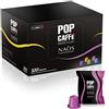 POP CAFFE' 50 CAPSULE POP CAFFE' NAOS 3 ARABICO COMPATIBILI CON NESPRESSO
