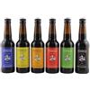 Amurusa Box degustazione Birra Siciliana AMURUSA di produzione artigianale - 6 bottiglie assortite da 330 ml - idea regalo
