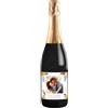 Bottle-Up Bottiglia di Prosecco personalizzata per lei - Idea regalo esclusiva e originale per la festa della mamma, festa della donna, nuova nascita, compleanno e Natale per donna (Foto e testo, 0,75L)