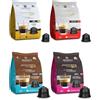 Generico 64 capsule lollo di cui 16 nero 16 classico 16 oro 16 argento compatibili con le macchine dolcegusto