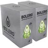 Generico SET 48 BOLERO DA 9 grammi White Grape Preparato istantaneo polvere solubile in bustine Sticks per Bevande con Stevia e Vitamina C e Senza Zucchero ideale per fitness e diete