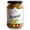 Reietó Olive Gordal Denocciolate 150g - In Salamoia, Vaso in Vetro - Olive Verdi Giganti Spagnole - Polpose e Croccanti - Ideali per Aperitivo o Tapas - Reietó