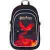 Baagl Zaino per bambini, zaino per la scuola per bambini, con schienale ergonomico, cintura toracica e elementi riflettenti, Phoenix di Harry Potter, 20 cm x 29 cm x 43 cm