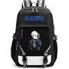 LKY STAR Anime Blue Lock Sacchetto di Scuola Daypack Zaino Viaggio Backpack da Scuola Zainetti per Ragazze Donna