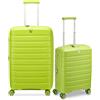 Roncato B-FLYING SET VALIGIE (Medio, Cabina) - Cyber Lime
