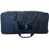 ALGI Borsone Trolley Militare con Due Ruote 100 Litri Nero