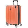 ALPINI Horizon 3.0, Valigia rigida di garanzia 2 anni, 100% ABS triplo strato, chiusura ultra protegee, Arancione (Paprika), S Cabine, 55 x 35 x 23 cm, 39L/49 L, 3,2kg, Valigia