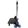 Klaisy Zaino Trolley 6 Rolling Bagagli Carrelli Carrello Pieghevole Carrello Multifunzionale Mano Carrello per Borse Scuola Borsa Pet, Uno