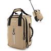 Hauptstadtkoffer Blnbag M7 - Trolley da viaggio 40×20×25 cm Materiale impermeabile, piccola Valigia, cabin bag max 20L, borsone per aereo leggero 2 ruote, Bagaglio morbido Scomparto imbottito per laptop, Champagne