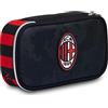 Seven Astuccio Milan Cross&Go - Quick Case - Attrezzato con Pennarelli, Matite, Ecc. .