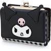 kofoviv Anime Kawaii carino gatto nero portamonete borsa cerniera, E, 3