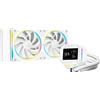 DEEPCOOL Dissipatore a Liquido DeepCool LM240 White IPS - 240mm AIO LCD 2.4″ 320x420