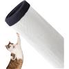 Waigg Kii Zanzariera per finestra per gatti, rete protettiva per la sicurezza dei gatti, zanzariera anti-zanzare, anti-graffio, per finestre (70 x 100 cm, B)