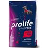 Generico Prolife Cane Grainfree Adult Sensitive Mini Manzo e Patate, alimento secco completo per adulti di taglia piccola,monoproteico,senza cereali,confezione da 2Kg.