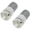 CHANCS 370 Mini Pompa di Aria DC 3V-6V Pompe di Ossigeno Elettrico Micro Vacuum Booster per Acquario Serbatoio Ossigeno Circolare 2PCS