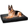 Avalon - Cuscino Cane Sfoderabile e Lavabile Grande in Tessuto Jive Antistrappo Premium, Materasso Cane Anatomico e Impermeabile, Cuccia per Cani Antipelo, Made in Italy(Linear 120x80cm-Nero)