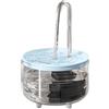 Generic Fountana d'Acqua per Animali Domestici - Eleakage per Acqua di Gatto Wireless 1L Wireless, di idratazione a Batteria | Fontana Automatica di consumo Interno per Animali Domestici av