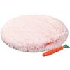 FANSU Cuscino per Cani Gatti, Colore Sfumato Inverno Cuscino Cani, Lavabile Peluche Materassino Cane, Cucce per Cani da Interno Caldo Morbida e Soffice Cuccie per Gatti (S 40x40x2cm,Rosa Chiaro)