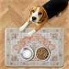 DOTBUY-SHOP Tappetino Sotto Ciotola Cani Assorbente, Stile Etnico Tappetini Sottociotola in Diatomite per Gatti Tappeto Sotto Ciotola Asciugatura Rapida Antiscivolo Lavabile (Stile 6,20x30cm)