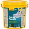 sera flora flakes 10 L (2 kg) | alimento per pesci erbivori 10.000 ml | senza coloranti e conservanti