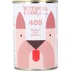 Generico NATURAL CODE 405 MAIALE E PISELLI FOR DOG- 6 CONFEZIONI DA GR.400