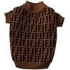 GOFDASY Maglione lavorato a maglia per cani, morbido, caldo, per autunno e inverno, maglione per cuccioli di piccola taglia e media (N, XXL)