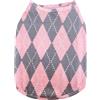 XINGNIAO Camicie per cani estivi stampate geometriche per cani di piccola taglia media cucciolo animale domestico T Shirt ragazze ragazzi vestiti morbidi traspirante