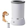 Missmisq Pulitore della del Cane, Pulisci Zampe Cane Automatico con Morbido Silicone, Tazze Pulizia Portatile Ricarica Rapida USB, Puliscizampe A 360° A Tutto Tondo, Rimuove Sporco E Fango