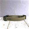 Ditsy Pet. Biothane, collare per cani impermeabile con chiusura a sgancio rapido (oliva, XL)