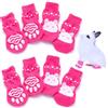 Xoeryoy Calzini per Animali Domestici 8pcs Non Slip Caldi Carini Carini sicure Calzini Coniglietti con roba da Coniglio a Presa per Pavimento in Legno Interno
