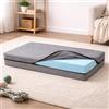 Comfy Line, Cuccia Cane Taglia grande - Materasso per Cani e Gatti, con tessuto anallergico Sfoderabile traspirante Lavabile, Lettino Imbottito Made in Italy 100% - CUCCIA 112x80