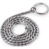 ZESLIV collana rame per cani, collana per cani Resistente Catena Serpente Collari per Cane Grandi Media per Allenamento Collare Strozzo, Catena di rame
