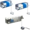 HUOPU Filtro della cascata del serbatoio di pesce con la pompa per il sistema esterno di purificazione dell'acqua dell'acquario (Four Box)