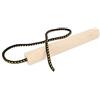 DINGO GEAR WWW.DINGOGEAR.COM 1977 Dingo Gear Apport S02508 - Rullo in Legno Rotondo con Corda, Dimensioni: #3,3 cm e Lunghezza 23 cm, Lunghezza Corda 60 cm