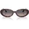Ray-Ban Occhiali da Sole RB2223 902/M3 Marrone/Grigio Sfumato Donna Polarizzati 54/19/145