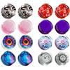 TBOSEN 8 Paia Tappi Acrilici Misti Tappi Per Le Orecchie Tunnel Expander Barella Piercing 0g-1in 8mm-25mm