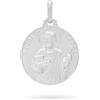 Mondo Cattolico Medaglia San Giuda Taddeo in Argento 925, Ciondolo Religioso Cattolico, Medaglietta Sacra per Donna e Uomo, Gioiello Religioso Made in Italy
