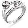 Brosway Anello Donna in Acciaio e Cristalli | Collezione Affinity - BFF174B