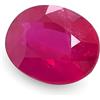 HARSHALI GEMS Sangue di piccione certificato rubino rosso pietra naturale 5,10 carati, forma ovale rubino allentato per la creazione di gioielli, standard, gemma, rubino rubino