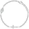 BLUESPIRIT Bracciale Donna in Acciaio, Collezione 3 Chic - P.31S305001200