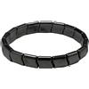Generico Bracciale in Ematite Uomo, Bracciale in Ematite Hermios, Braccialetto Regolabile in Ematites Magnetica, Favorisce Naturalmente Il Metabolismo E Ripristina La Vitalità (Taglia Unica,C)
