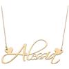 FADA GIOIELLI Collana NOME donna in argento 925% | ciondolo con nome personalizzabile | Made in Italy | (dorato)
