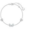 Generic Luminous Dream - Braccialetto con farfalla blu, in argento Sterling 925, regolabile, ipoallergenico, resistente allo sbiadimento, con ciondolo che si illumina al buio, regalo per donne