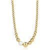 Brosway Collana Donna, Collana in Acciaio e Perle | Collezione Perfect - BPC02