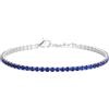 LES FOLIES DI PAOLA GRIECO Bracciale Unisex Tennis Blu in Argento 925 rodiato - Collezione Rainbow Les Folies (16)
