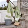 Ferò Set 2 asciugapiatti Atena in jacquard artigianali