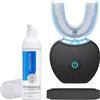 Eshomey Spazzolino Sonic con timer, ricarica wireless a 360° elettrico ad ultrasuoni per adulti auto