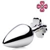 NURCIX Spina anale Nuovo plug anale di piccole dimensioni Leaf Clover Butt plug anale in metallo colore perline palla uova giocattolo del sesso