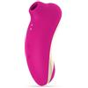 realGOOS SUPERNOVA SUCCHIA CLITORIDE RICARICABILE USB VIBRATORE IN SILICONE ROSA E ABS 2 IN 1 TAPPING E SUCKING
