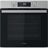 WHIRLPOOL OMR58HR0X - Forno da Incasso Elettrico Ventilato 71L, 8 Programmi, Grill Turbo per Pizza e Grandi Pasti, Funzione Autopulente SmartClean, Classe A+, Elettrodomestici Cucina 59,5Lx59,5Hx55,1P